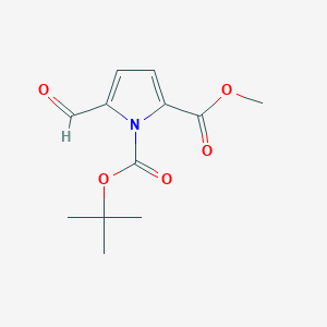 methyl N-tert-butoxycarbonyl-5-formylpyrrole-2-carboxylate