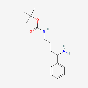 Tert-butyl (4-amino-4-phenylbutyl)carbamate