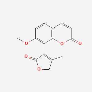 molecular formula C15H12O5 B2980464 Microminutin CAS No. 84041-46-3