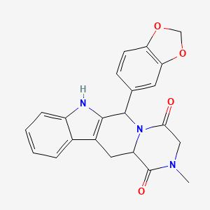 molecular formula C22H19N3O4 B2980542 cis-Tadalafil CAS No. 171596-27-3; 171596-29-5; 304683-09-8
