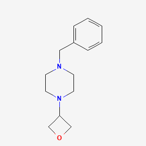 molecular formula C14H20N2O B2980568 1-Benzyl-4-(oxetan-3-yl)piperazine CAS No. 2322073-91-4