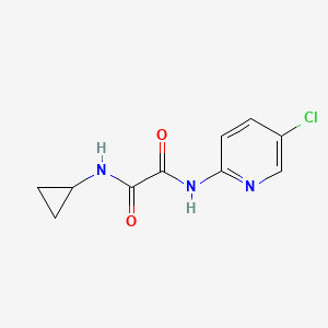 N1-(5-chloropyridin-2-yl)-N2-cyclopropyloxalamide