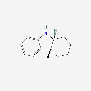 molecular formula C13H17N B2980623 4abeta-Methyl-2,3,4,4a,9,9abeta-hexahydro-1H-carbazole CAS No. 34261-73-9