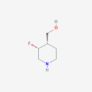 cis-(3-Fluoropiperidin-4-yl)methanol