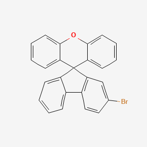 molecular formula C25H15BrO B2980672 2-Bromospiro[fluorene-9,9'-xanthene] CAS No. 899422-06-1