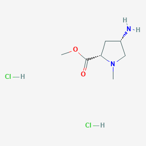 Methyl (4S)-4-amino-1-methyl-L-prolinate dihydrochloride
