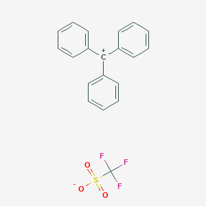 molecular formula C20H15F3O3S B2980889 三苯甲基三氟甲磺酸酯 CAS No. 64821-69-8