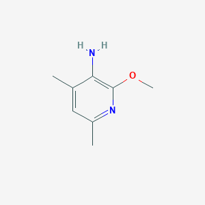 molecular formula C8H12N2O B2980941 2-Methoxy-4,6-dimethylpyridin-3-amine CAS No. 1511048-13-7