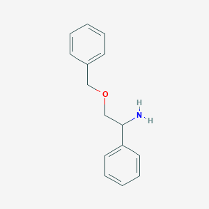 molecular formula C15H17NO B2980987 2-(苄氧基)-1-苯乙胺 CAS No. 127001-22-3