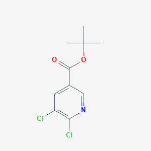 molecular formula C10H11Cl2NO2 B2981232 Tert-butyl 5,6-dichloronicotinate CAS No. 1011476-27-9