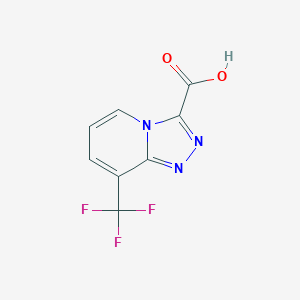 8-(Trifluoromethyl)-[1,2,4]triazolo[4,3-a]pyridine-3-carboxylic acid