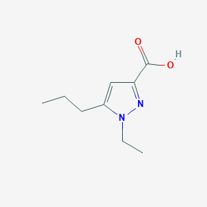 1-ethyl-5-propyl-1H-pyrazole-3-carboxylic acid