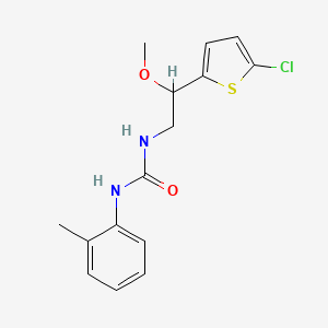 1-(2-(5-Chlorothiophen-2-yl)-2-methoxyethyl)-3-(o-tolyl)urea