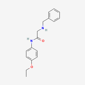 molecular formula C17H20N2O2 B2981505 2-(苄基氨基)-N-(4-乙氧基苯基)乙酰胺 CAS No. 306732-52-5