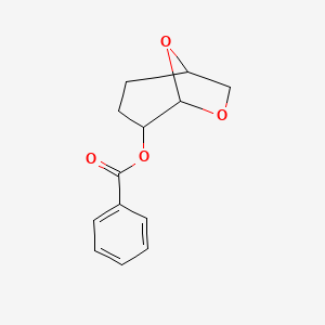 7,8-Dioxabicyclo[3.2.1]oct-2-yl benzoate