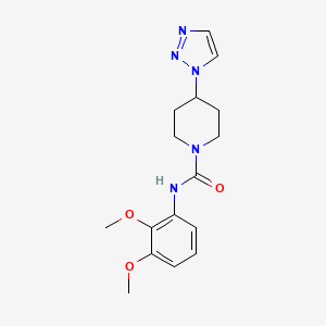 N-(2,3-dimethoxyphenyl)-4-(1H-1,2,3-triazol-1-yl)piperidine-1-carboxamide