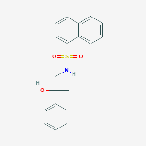 N-(2-hydroxy-2-phenylpropyl)naphthalene-1-sulfonamide
