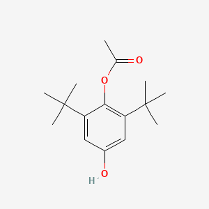 molecular formula C16H24O3 B2981595 2,6-DI-Tert-butyl-4-hydroxyphenyl acetate CAS No. 32102-41-3