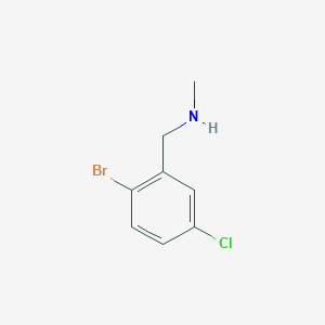 [(2-Bromo-5-chlorophenyl)methyl](methyl)amine