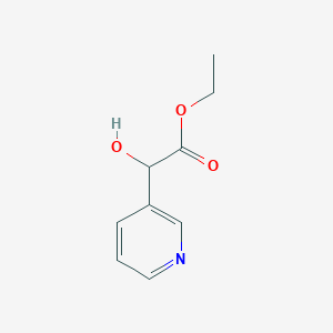 molecular formula C9H11NO3 B2981658 2-羟基-2-(吡啶-3-基)乙酸乙酯 CAS No. 17604-75-0