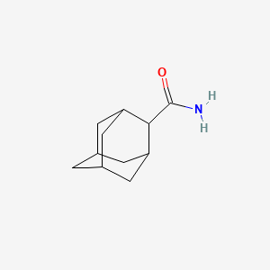 molecular formula C11H17NO B2981842 Adamantane-2-carboxamide CAS No. 73405-12-6