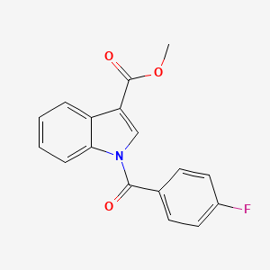 1-(4-Fluoro-benzoyl)-1H-indole-3-carboxylic acid methyl ester