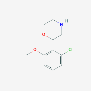 2-(2-Chloro-6-methoxyphenyl)morpholine