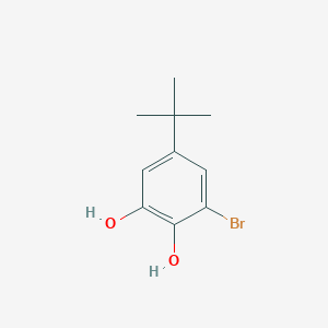 molecular formula C10H13BrO2 B2982010 3-Bromo-5-tert-butylbenzene-1,2-diol CAS No. 38475-36-4