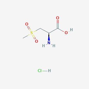 (2R)-2-amino-3-methanesulfonylpropanoic acid hydrochloride