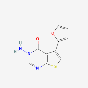 3-amino-5-(2-furyl)thieno[2,3-d]pyrimidin-4(3H)-one