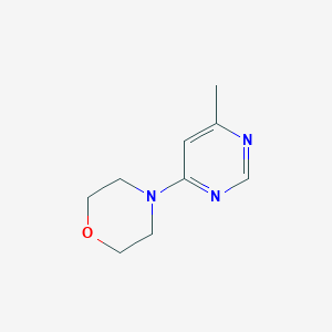 molecular formula C9H13N3O B2982109 4-(6-Methylpyrimidin-4-yl)morpholine CAS No. 98960-84-0