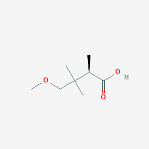 (2R)-4-Methoxy-2,3,3-trimethylbutanoic acid
