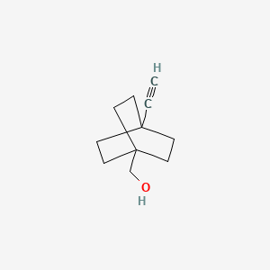 molecular formula C11H16O B2982175 (4-乙炔基双环[2.2.2]辛-1-基)甲醇 CAS No. 94994-33-9