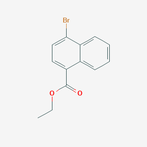 molecular formula C13H11BrO2 B2982349 4-溴-1-萘酸乙酯 CAS No. 51934-43-1