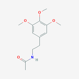 molecular formula C13H19NO4 B029824 N-乙酰麦司卡林 CAS No. 4593-89-9