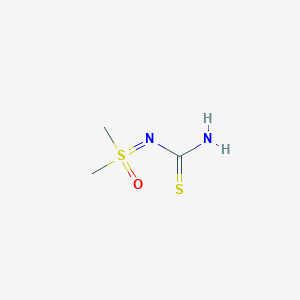 [Dimethyl(oxo)-lambda6-sulfanylidene]thiourea