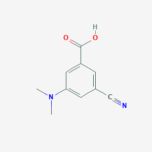 3-Cyano-5-(dimethylamino)benzoic acid