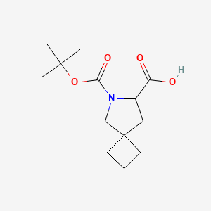 6-Tert-butoxycarbonyl-6-azaspiro[3.4]octane-7-carboxylic acid
