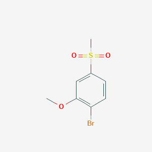 1-Bromo-2-methoxy-4-(methylsulfonyl)benzene
