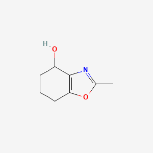 2-Methyl-4,5,6,7-tetrahydro-1,3-benzoxazol-4-ol