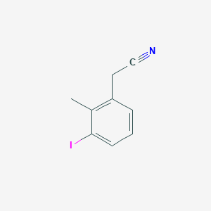 3-Iodo-2-methylphenylacetonitrile