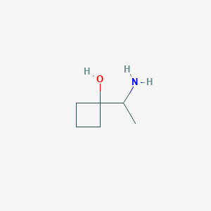 1-(1-Aminoethyl)cyclobutan-1-ol