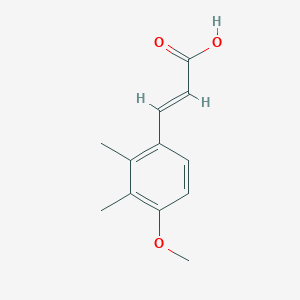 (E)-3-(4-Methoxy-2,3-dimethylphenyl)prop-2-enoic acid