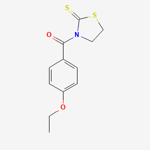 3-(4-Ethoxybenzoyl)-1,3-thiazolidine-2-thione