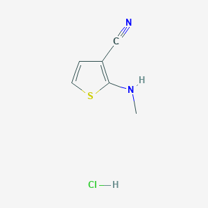 2-(Methylamino)thiophene-3-carbonitrile hydrochloride