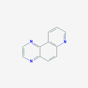 molecular formula C11H7N3 B2983264 吡啶[3,2-f]喹喔啉 CAS No. 230-48-8