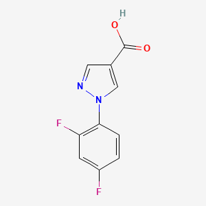 1-(2,4-Difluorophenyl)-1H-pyrazole-4-carboxylic acid