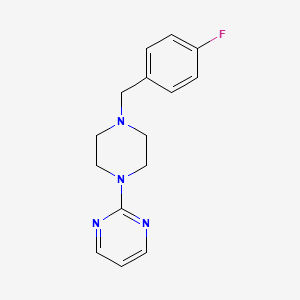2-[4-(4-Fluorobenzyl)-1-piperazinyl]pyrimidine