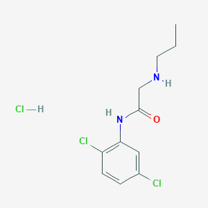 N-(2,5-dichlorophenyl)-2-(propylamino)acetamide hydrochloride