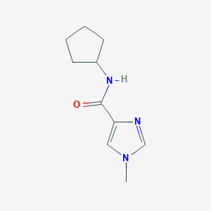 N-Cyclopentyl-1-methylimidazole-4-carboxamide